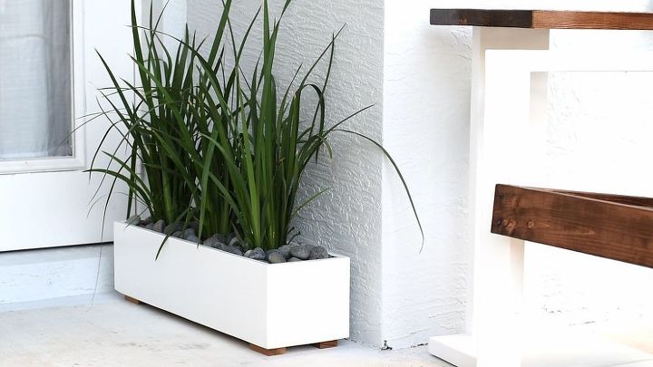 modern planter box