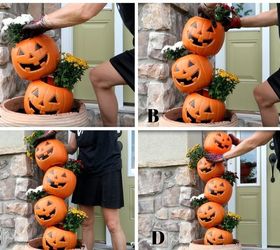 Fall to Halloween: Transform Your Porch With Festive Pumpkin
