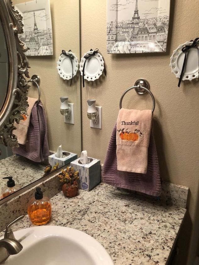 bathroom primp for fall