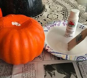 dollar tree pumpkin makeover