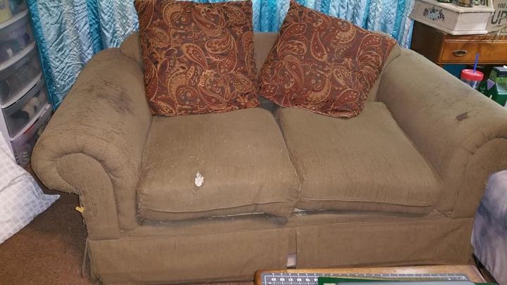 love seat makeover