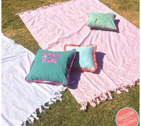 outdoor blanket from 5 bed sheet, Turn 5 bed sheet into outdoor blanket
