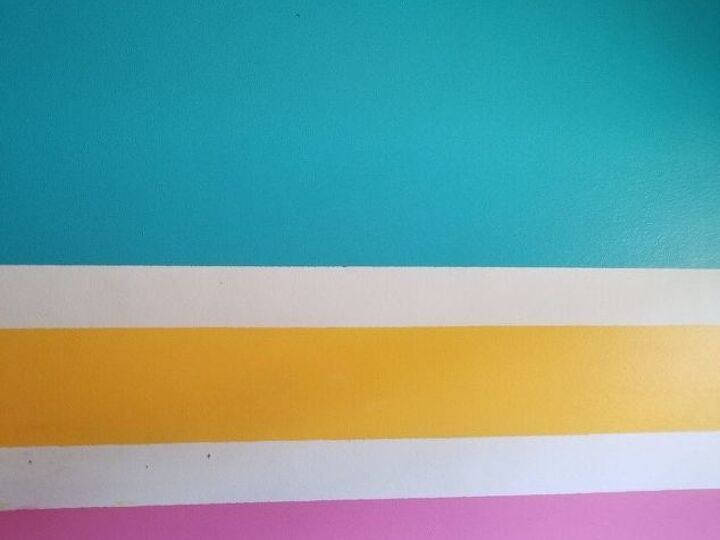 q how do i cover a wall with several layers of bright paint on a wall