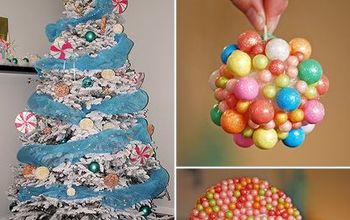 Adornos navideños DIY Candyland