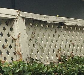 q how do repair fence topper