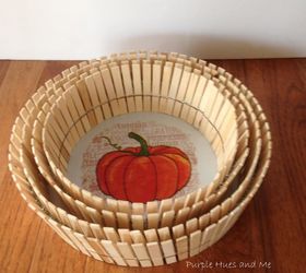let s make a clothespin basket