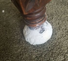 using bondo to make new feet