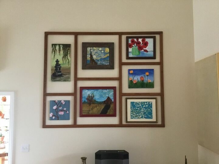 defining wall space buy framing a group of pictures