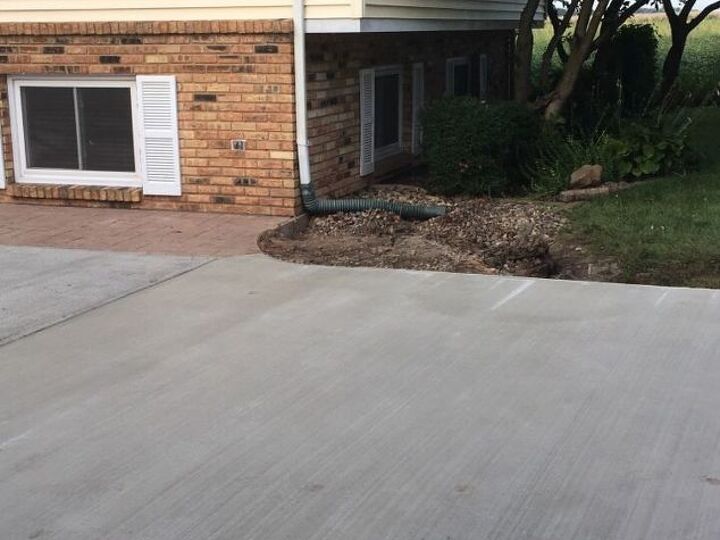 q suggestions for what to plant on this corner of house