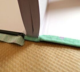 how to make easy fabric covered books