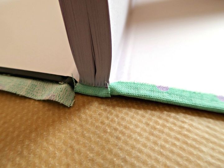 como fazer livros com capa de tecido fcil