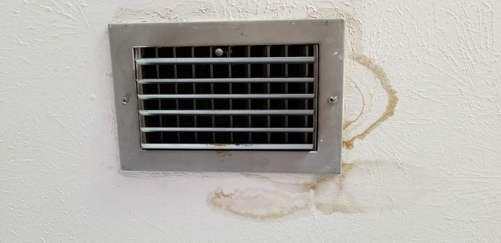 how do i stop condensation from a c ductwork vents