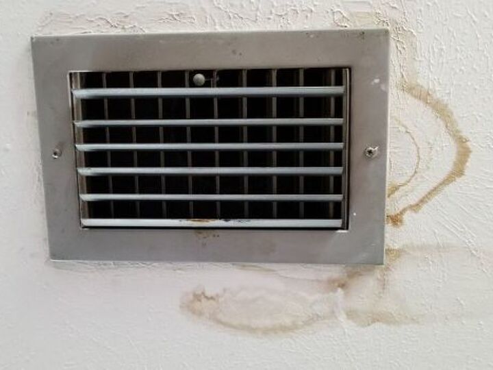 q how do i stop condensation from a c ductwork vents