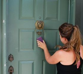 giving your front door a makeover with paint