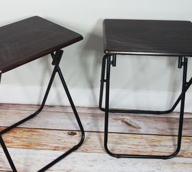 how to makeover a tv tray