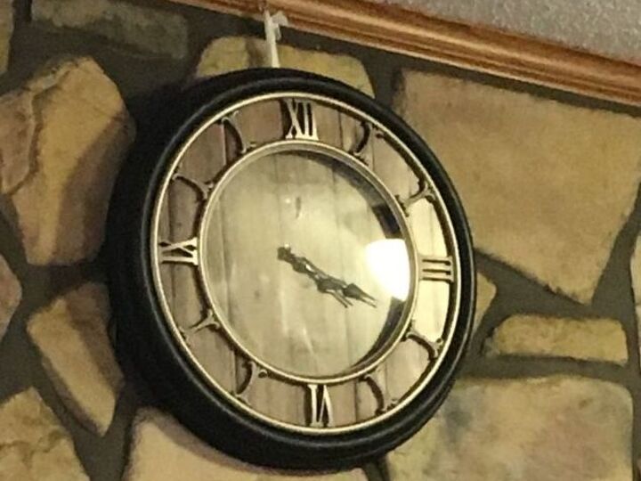 q how do i hang a click on a stone wall