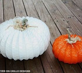 s 23 diy pumpkins you ve never seen before, Dryer vent pumpkins are the perfect fall DIY