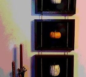 s 23 diy pumpkins you ve never seen before, Hang your pumpkins on the wall for this one