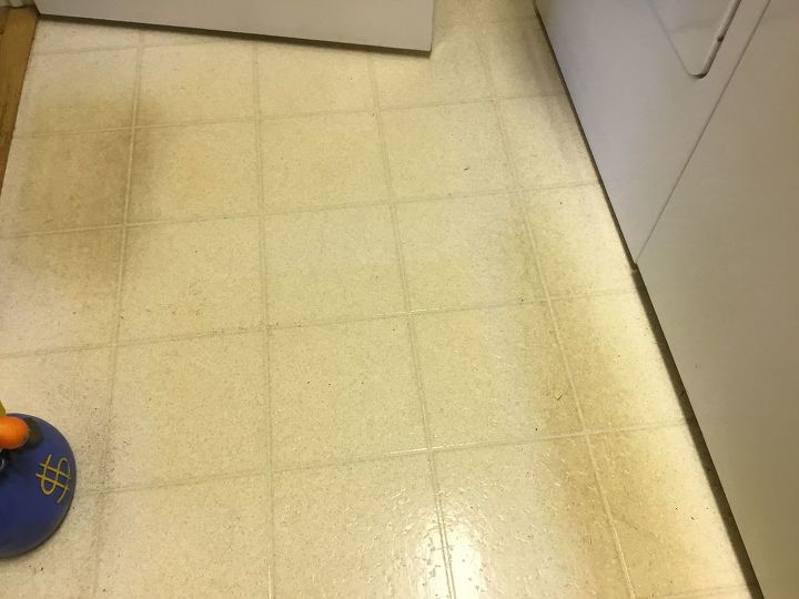 q how do you clean yellowed linoleum
