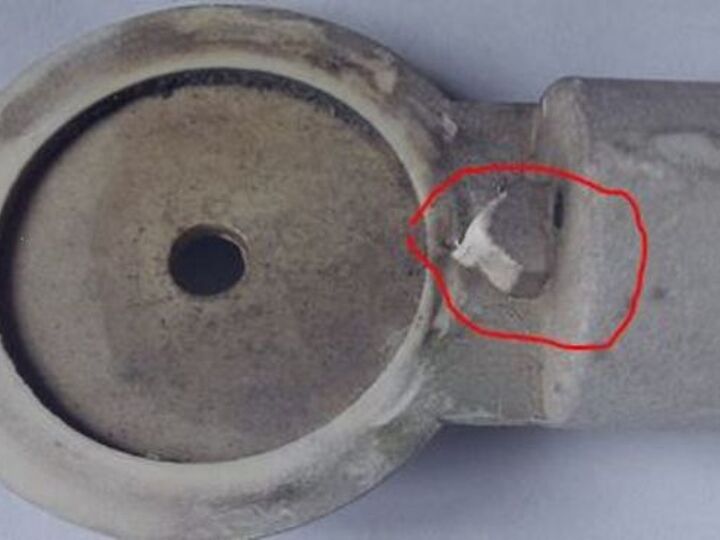 q part of flagpole holder wearing out