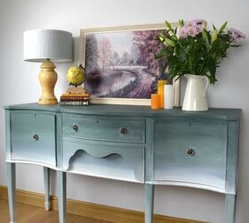 s 10 of our favorite ways to paint that old piece, This sea foam sweetheart