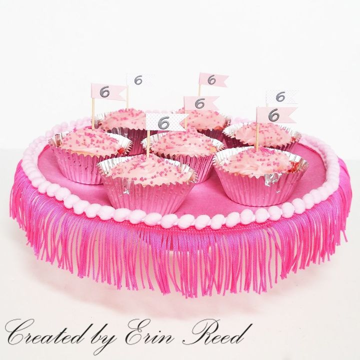 diy cupcake tray for a party