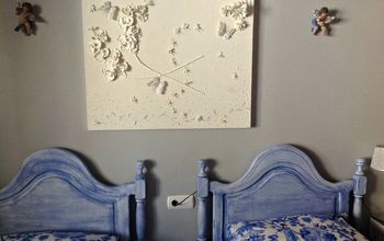 How To Make a Piece of Art With Artificial Flowers