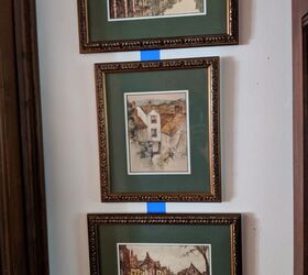 move and rehang groupings of art photos