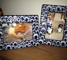 spooky eyeball halloween picture frames