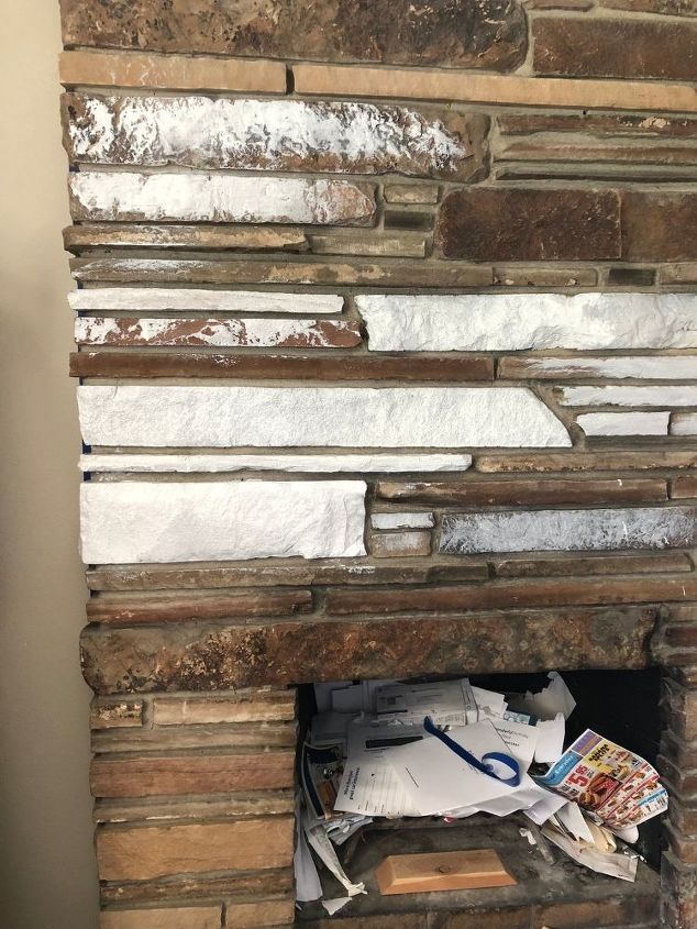 lighten up that fireplace