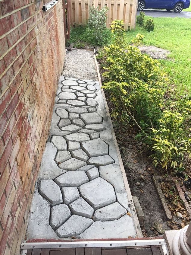 garden gobblestone design walk path