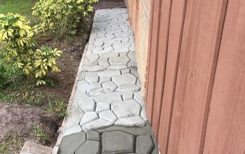 Garden Cobblestone Design Walk-path