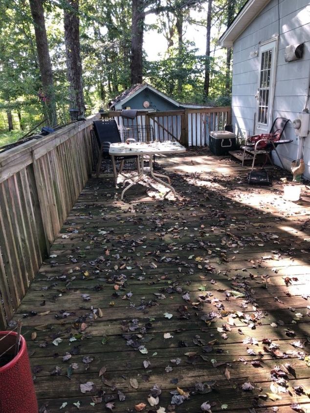 q how do i restore life to my deck