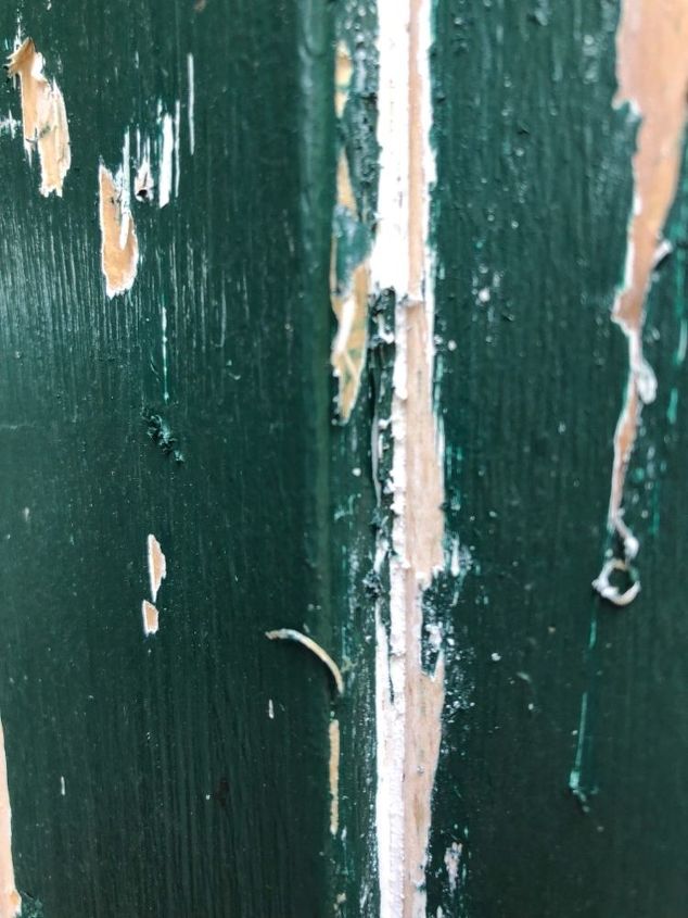 q how do i remove peeling paint primer from door frame