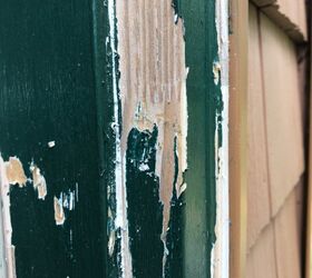 how do i remove peeling paint primer from door frame