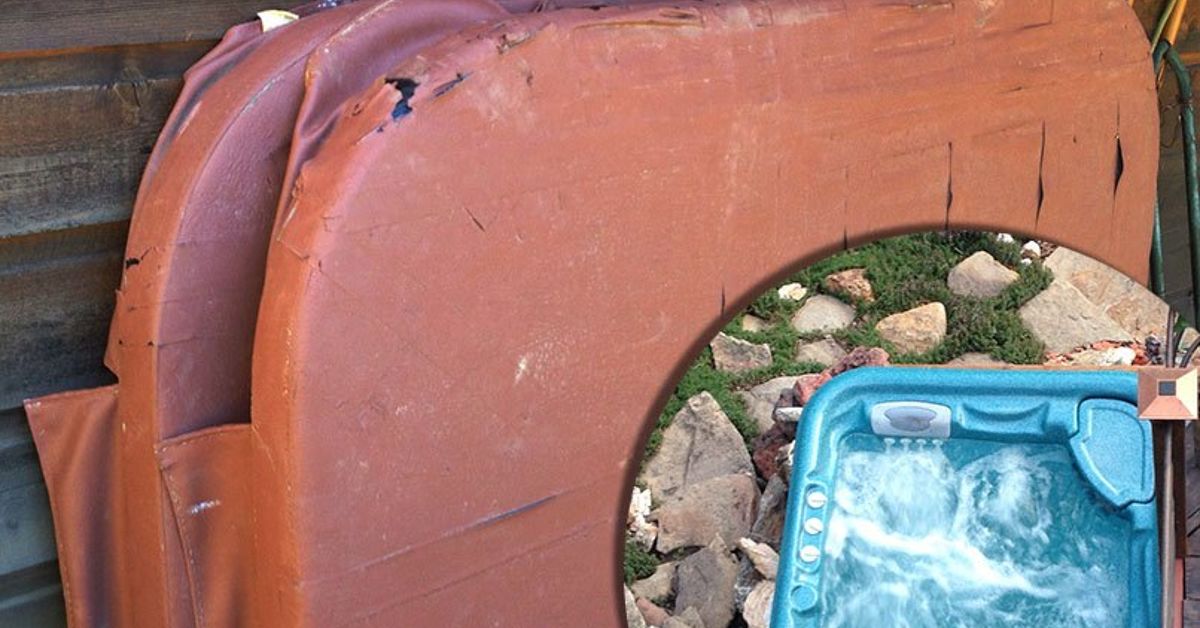 DIY Rollable Cedar Hot Tub Spa Cover | Hometalk