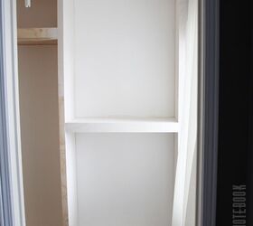 installing our own built in closet system