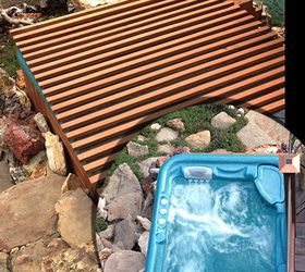DIY Rollable Cedar Hot Tub Spa Cover