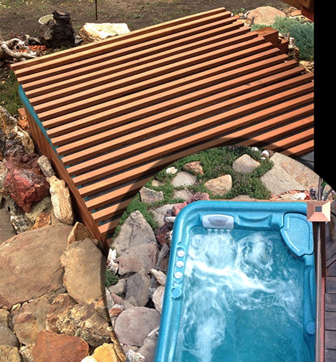 Diy Rollable Cedar Hot Tub Spa Cover