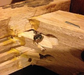 Anyone know how to fix this joint on a chair? Hometalk