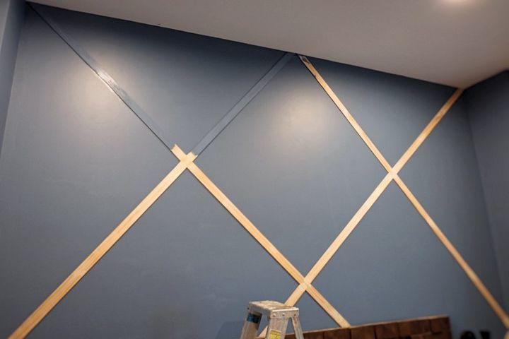 update a wall with trim