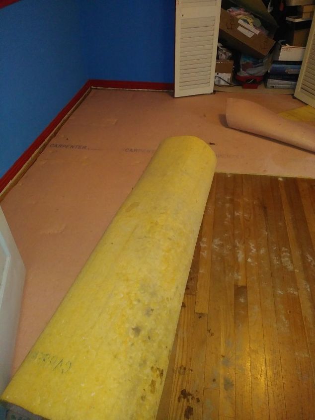 carpet removal floor renovation