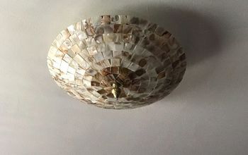 Mother of Pearl Ceiling Light Cover