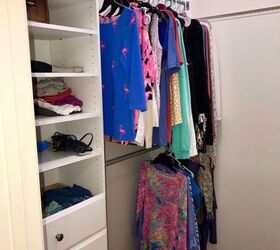 q any ideas on finishing organizing the rest of my closet redo
