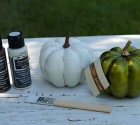 how to make over a dollar store pumpkin