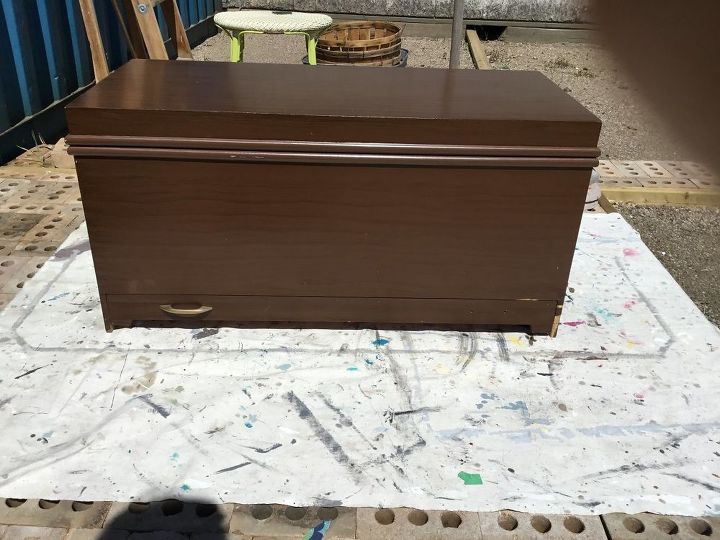 vintage cedar chest