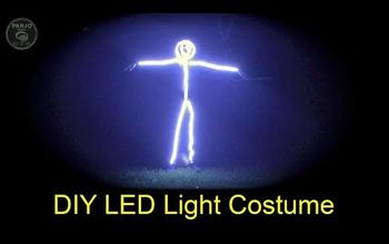 Disfraz de Luz LED DIY