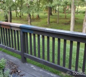simple easy custom diy deck railings