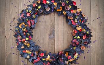 Farmhouse Halloween Wreath