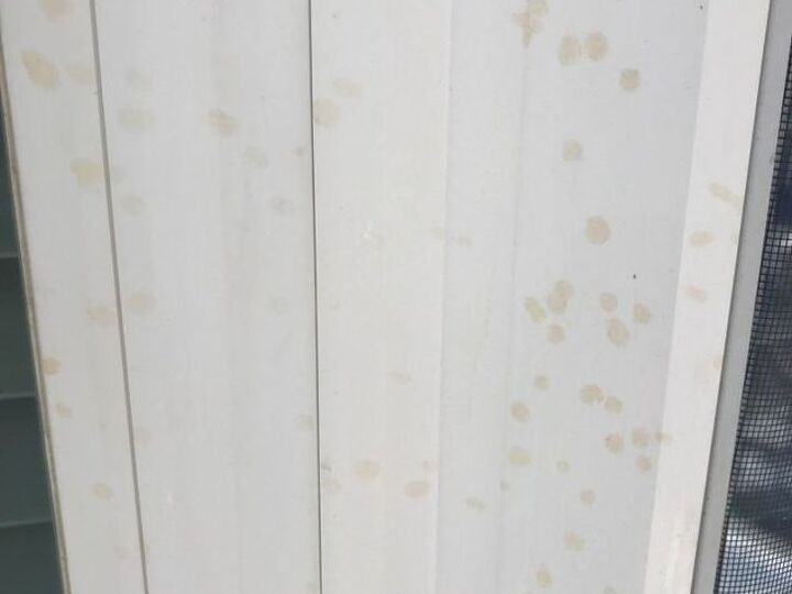 q what are these stains from and how to remove